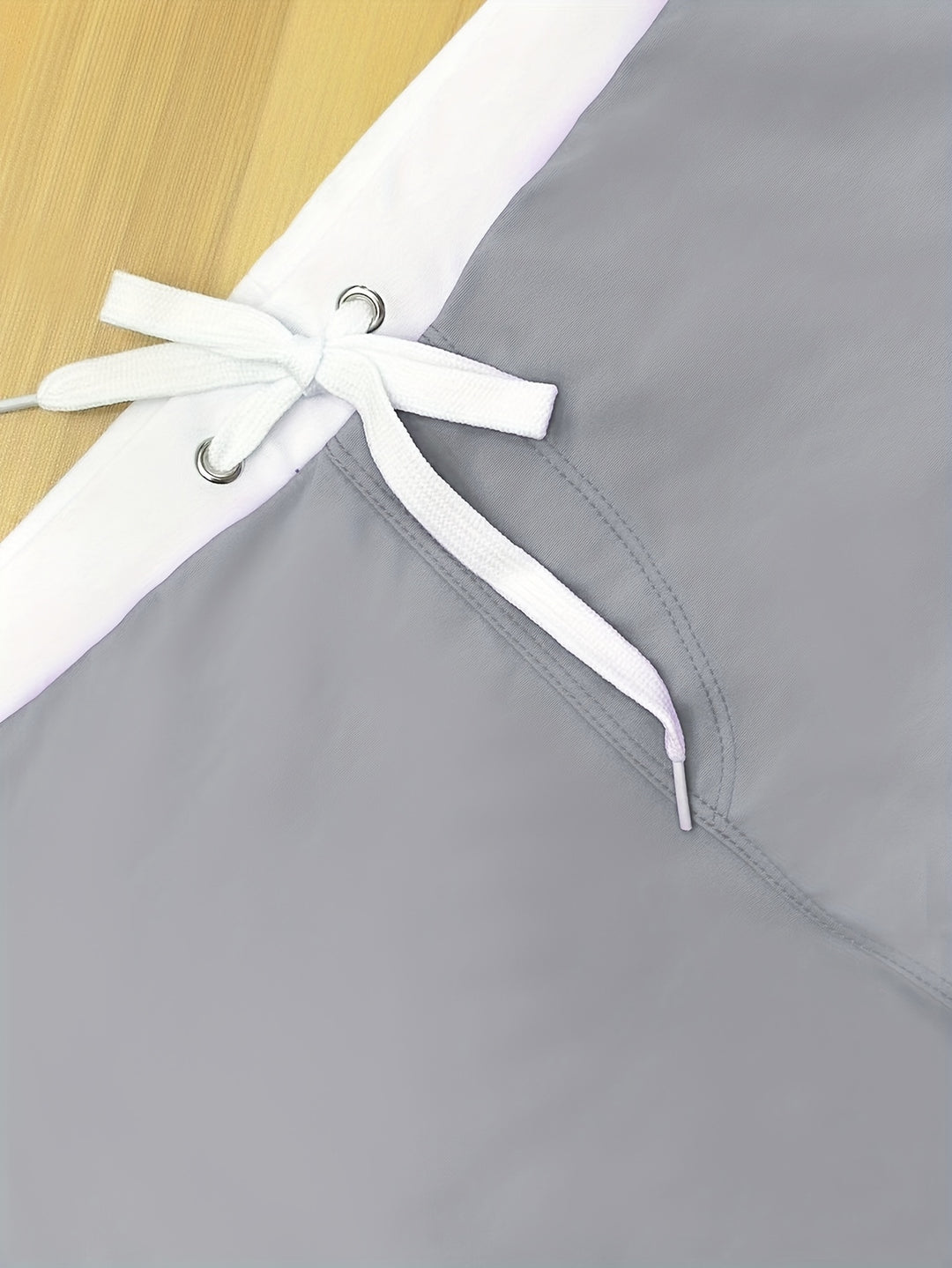 Men's Swim Shorts | Solid Color | Skinny Fit & Zipper Pockets | Polyamide