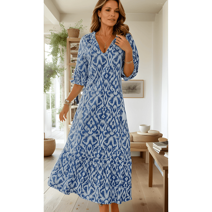 Women’s Maxi Dress | Breathable & Elegant | Flowy Fit | Polyester
