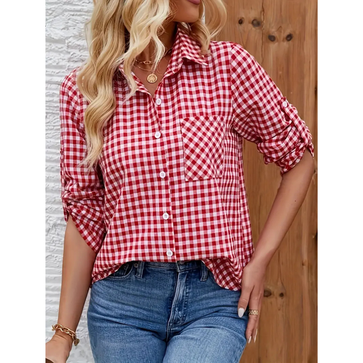 Women’s Casual Shirt | Relaxed Fit & Stylish | All-Day Comfort | Polyester