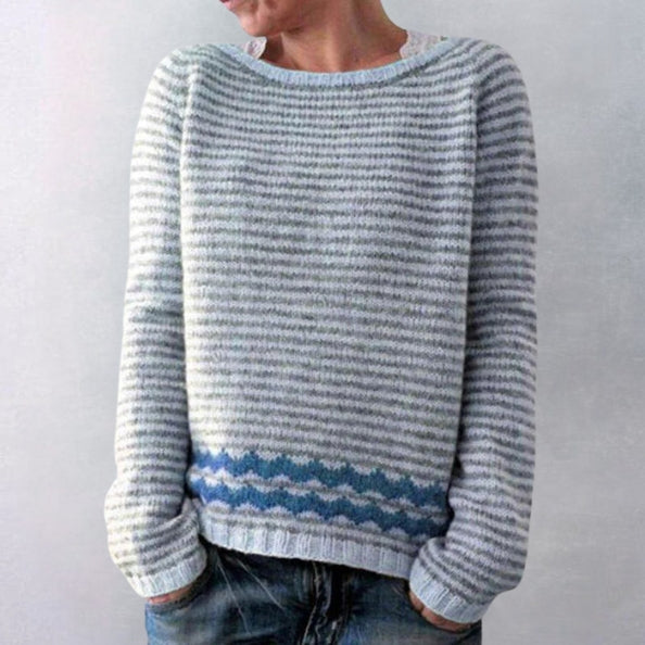 Women Jumpers | Retro Knit Sweater | Classic Style & Warmth
