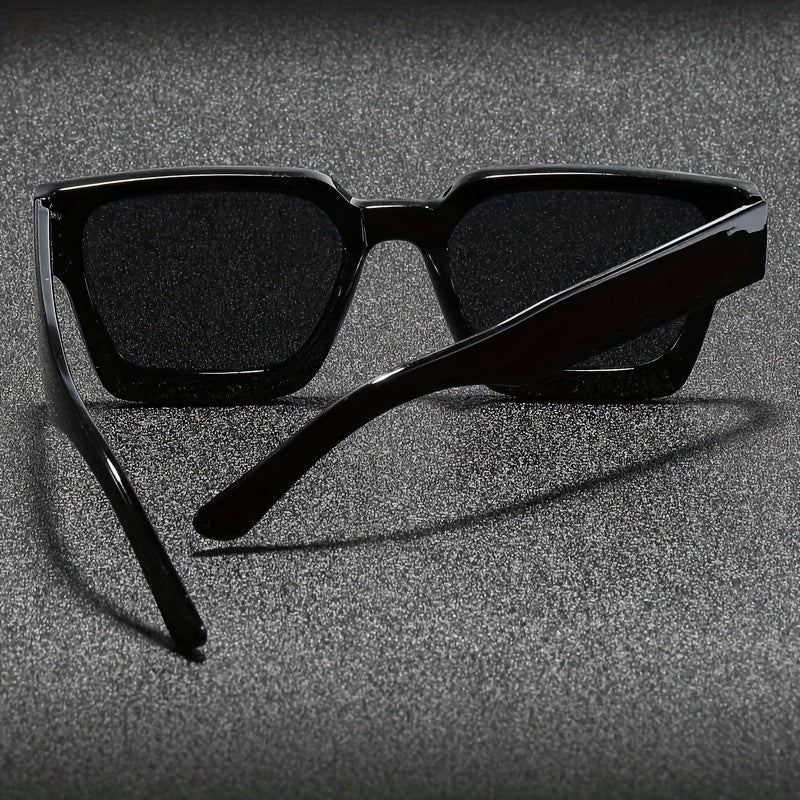 Men's Retro Glasses | Classic Square Frame | Lightweight & Stylish | PC