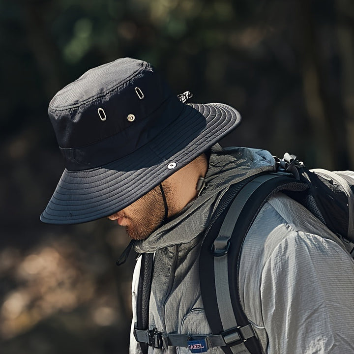 Men's Sun Hat | Breathable & Lightweight | Outdoor & Sporty Design | Polyester