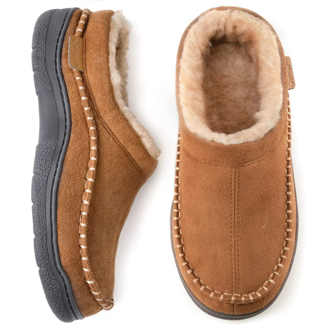 Men's Slippers | Soft & Warm | Comfortable All-Day Wear | Poly Cotton
