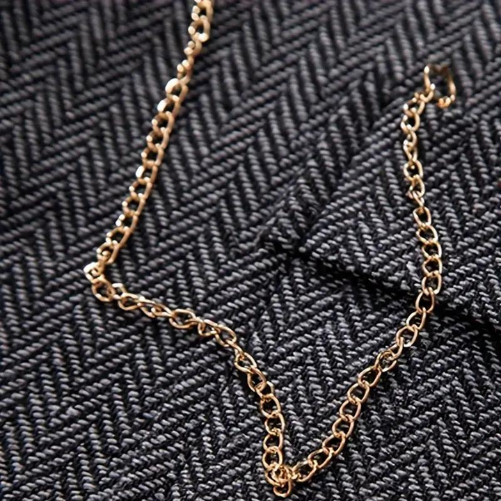 Men’s Vest | Vintage Style & Classic Fit | Timeless Lapel Detail | Premium Polyester