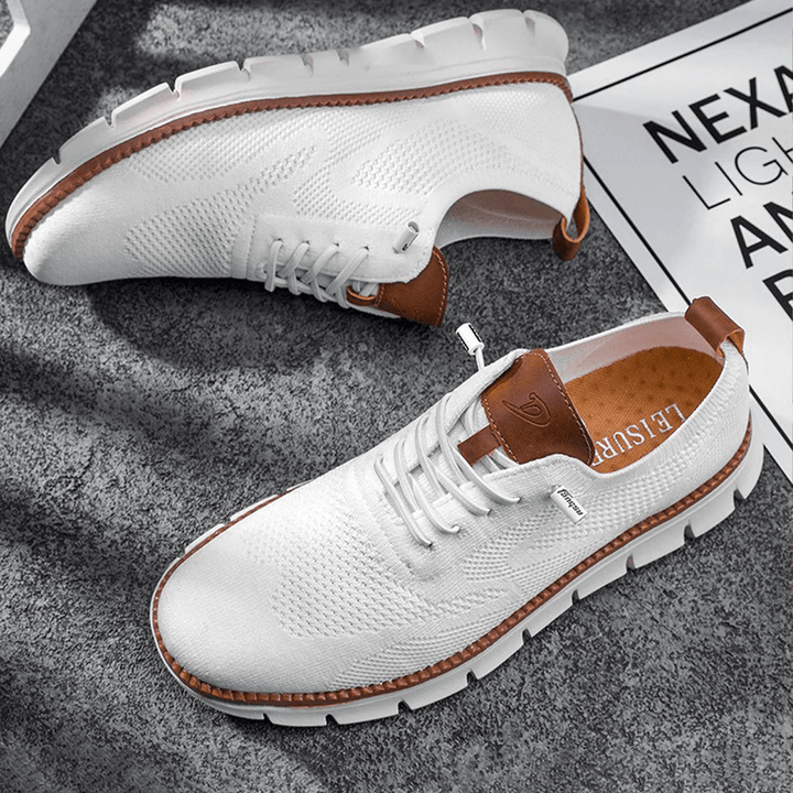 Men’s Sneakers | Lightweight & Breathable | Anti-Slip Sole | Premium Poly Cotton