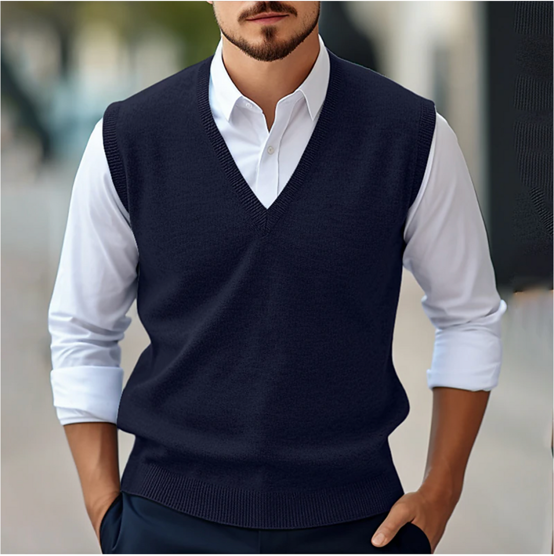 Men’s Sweater | V-Neck & Comfortable Fit | Casual Look