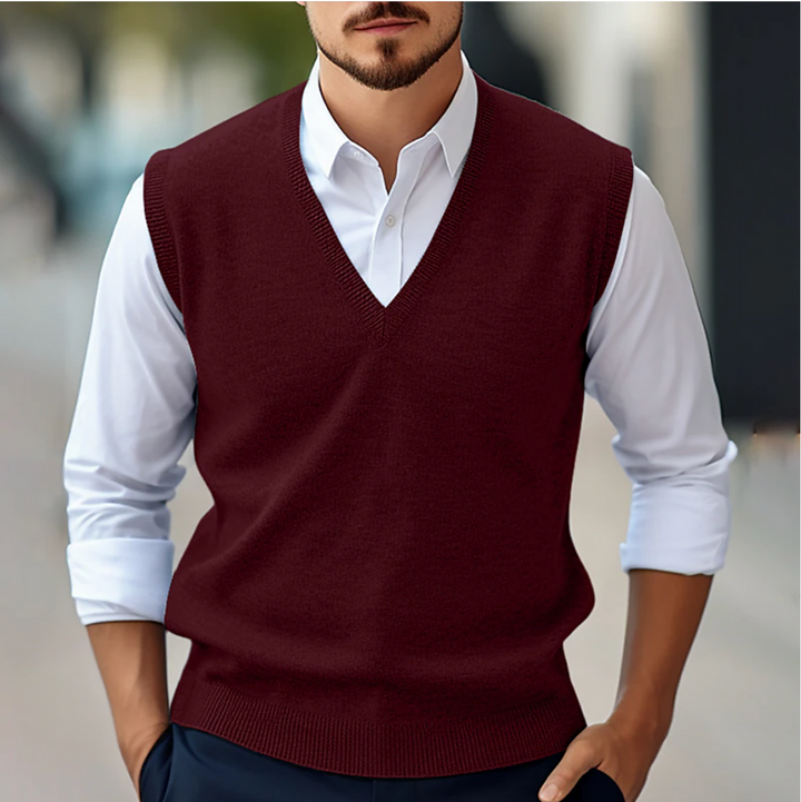 Men’s Sweater | V-Neck & Comfortable Fit | Casual Look