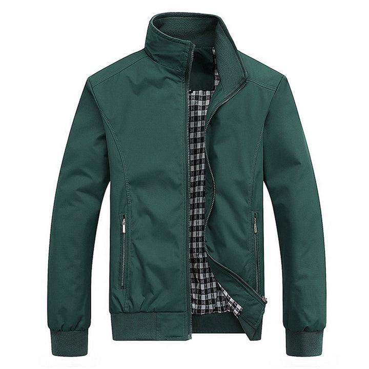 Men’s Jacket | Wind & Waterproof | Lightweight Retro Style | Premium Polyester
