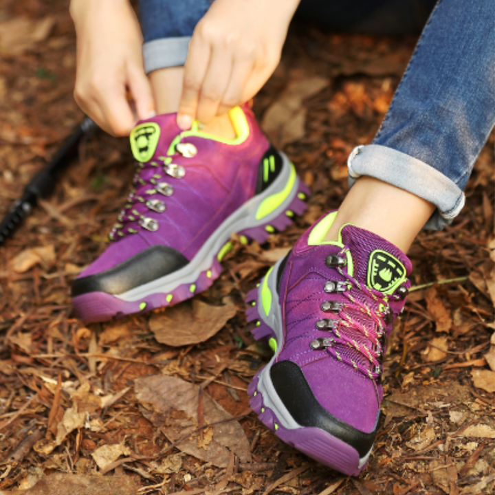 Women’s Hiking Shoes | Waterproof & Slip-Resistant | All-Terrain Comfort | Rubber/Synthetic