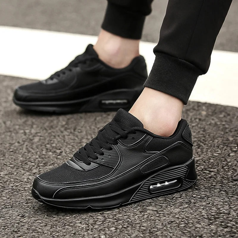 Men's Sneakers | Non-Slip & Breathable | Air Cushion Sole | Comfortable PU