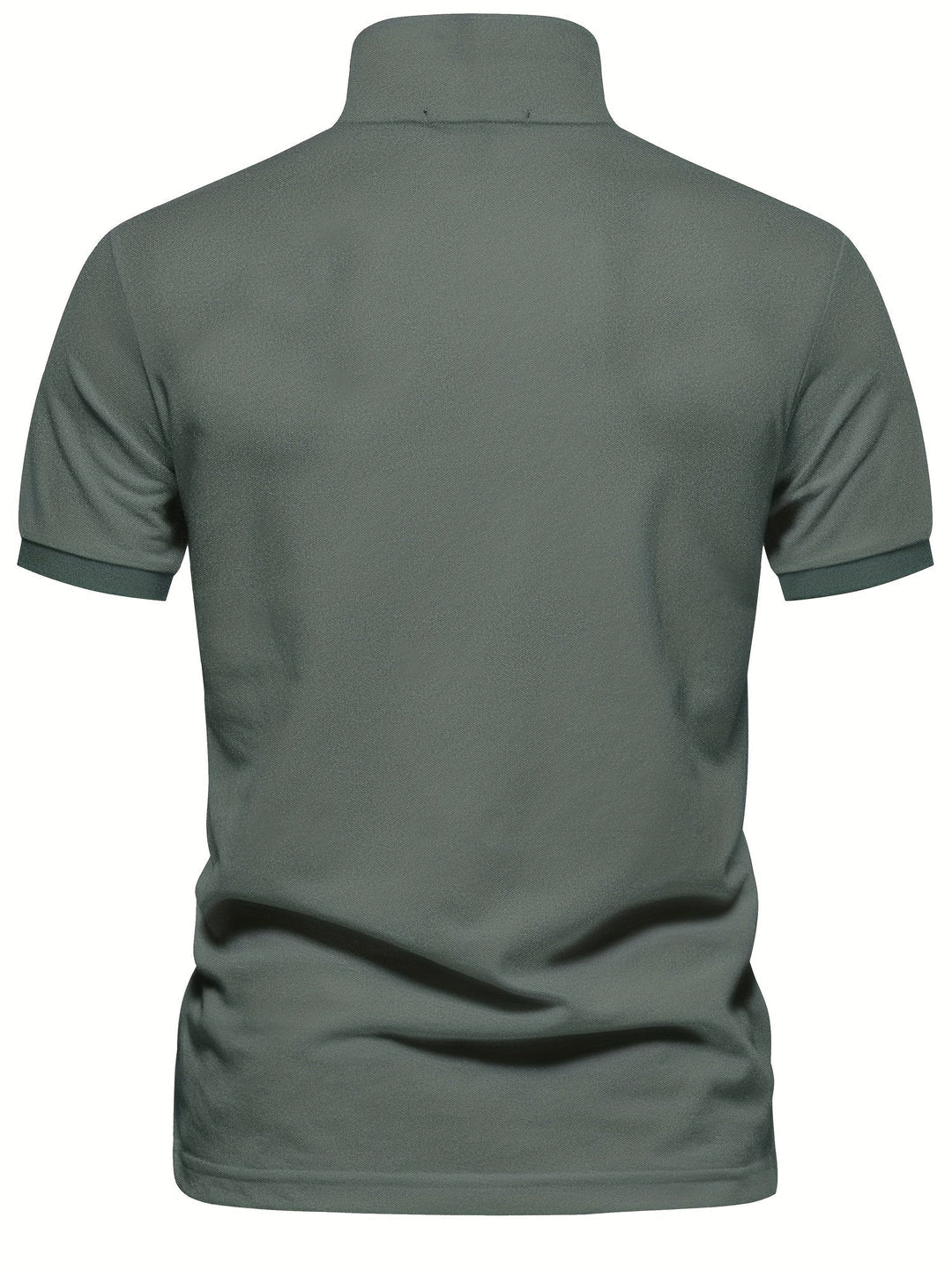 Men's Polo Shirt | Solid Color | Short Sleeves | Cotton & Polyester