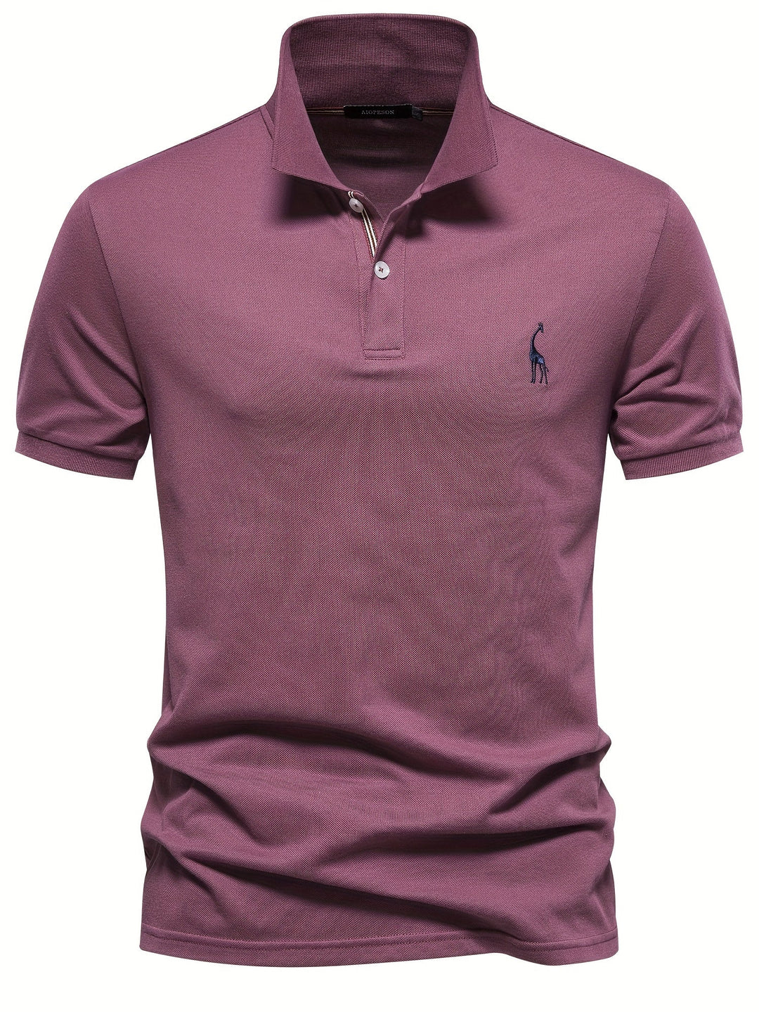 Men's Polo Shirt | Solid Color | Short Sleeves | Cotton & Polyester
