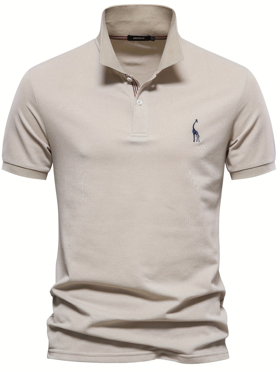 Men's Polo Shirt | Solid Color | Short Sleeves | Cotton & Polyester