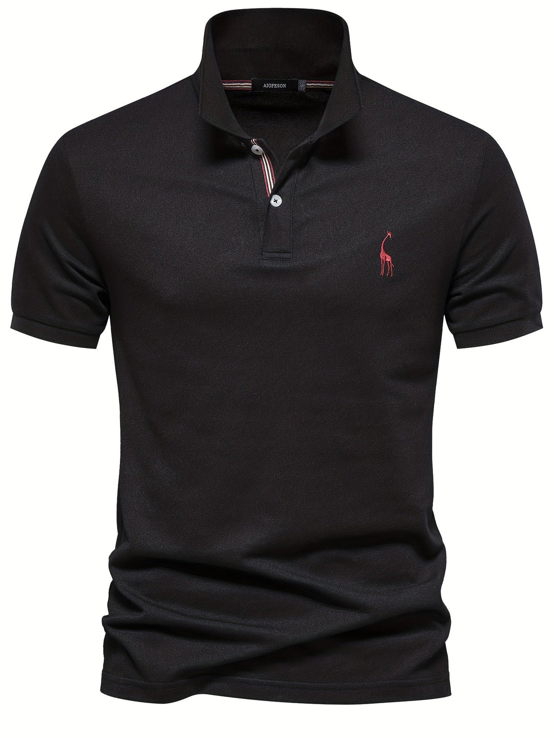 Men's Polo Shirt | Solid Color | Short Sleeves | Cotton & Polyester