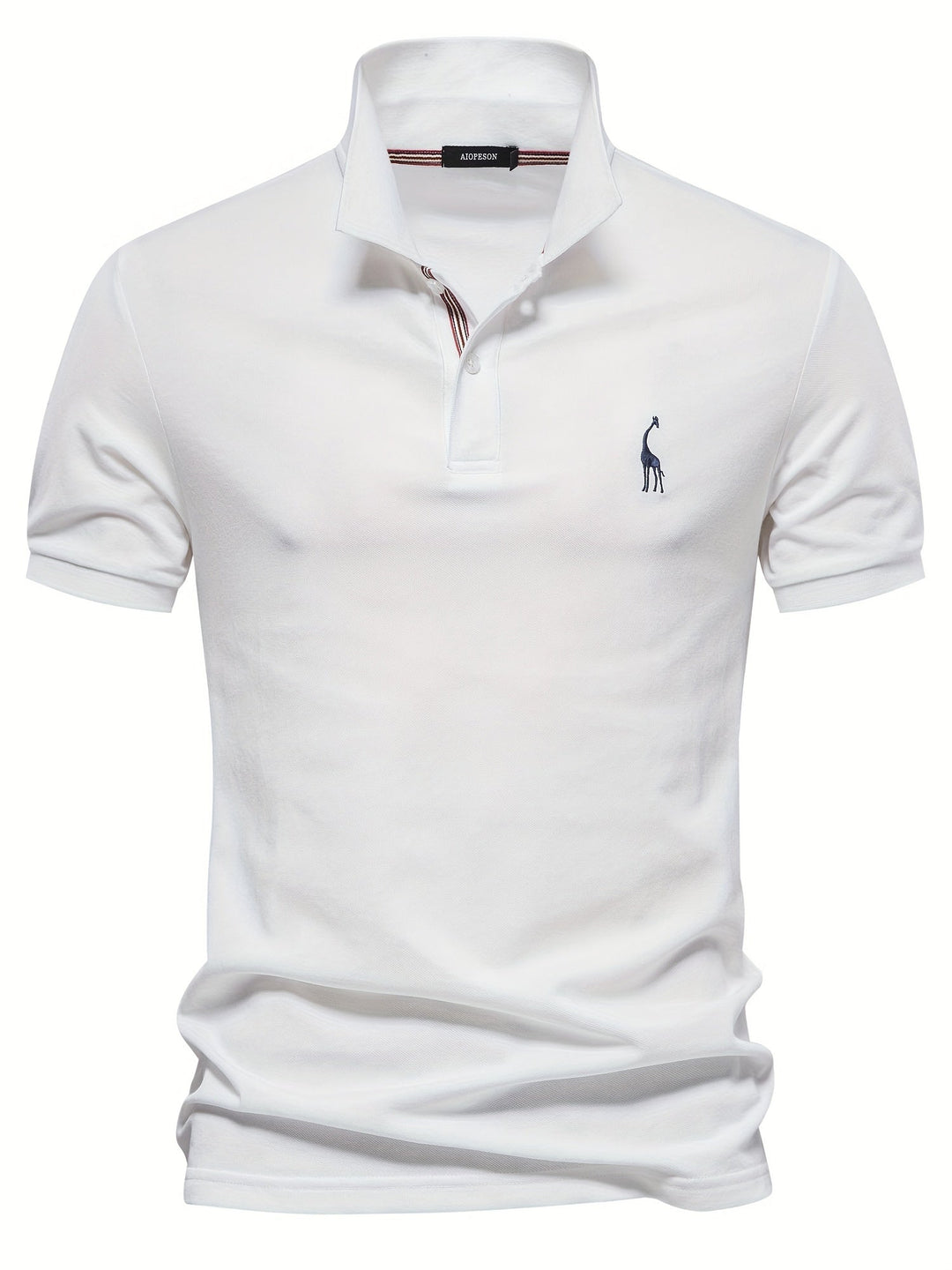 Men's Polo Shirt | Solid Color | Short Sleeves | Cotton & Polyester