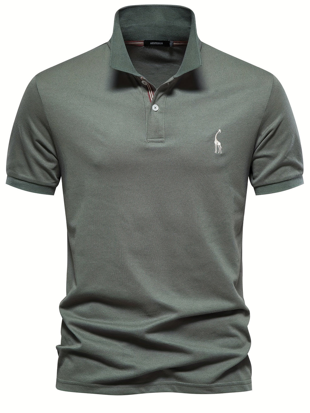 Men's Polo Shirt | Solid Color | Short Sleeves | Cotton & Polyester
