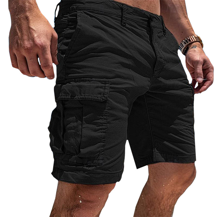 Men's Cargo Shorts | Slim Fit with Multiple Pockets | Casual & Comfortable | 100% Polyester