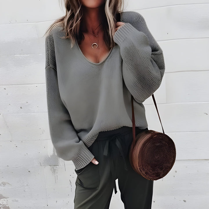 Women's Sweater | Elegant Design | Timeless & Comfortable | Fine Knit | Polyester Blend