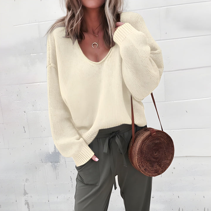 Women's Sweater | Elegant Design | Timeless & Comfortable | Fine Knit | Polyester Blend