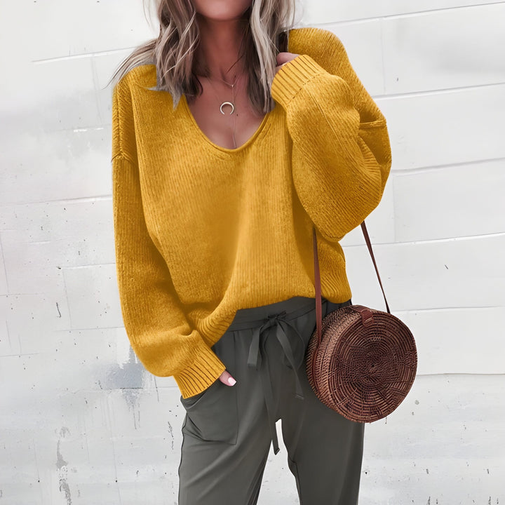 Women's Sweater | Elegant Design | Timeless & Comfortable | Fine Knit | Polyester Blend