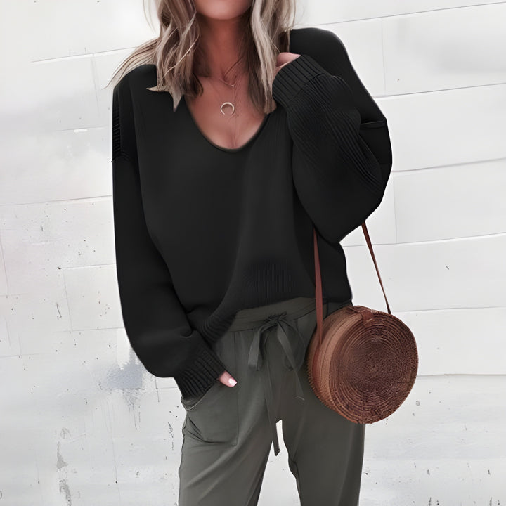 Women's Sweater | Elegant Design | Timeless & Comfortable | Fine Knit | Polyester Blend
