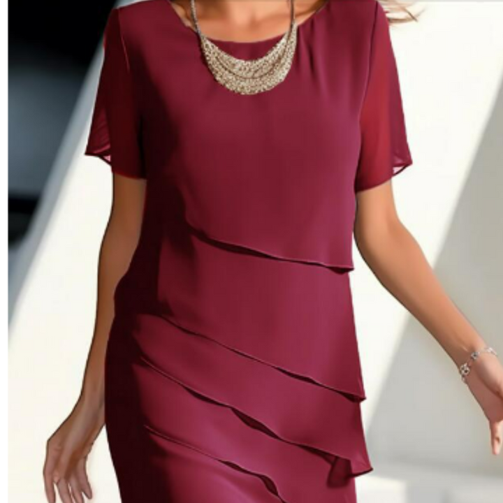 Women's Dress | Classic Style & Versatile Fit | All-Day Comfort | Polyester