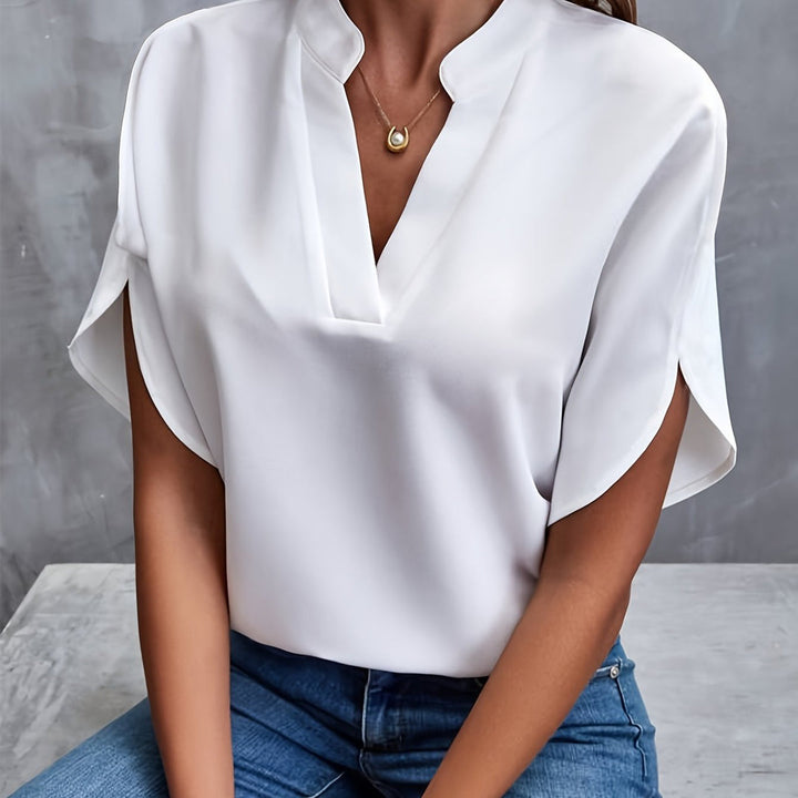 Women's Blouse | Breathable Summer Fit | Flattering Silhouette | Polyester