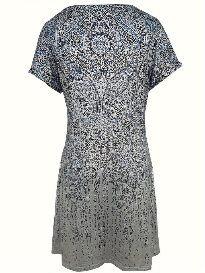 Women’s Summer Dress | Lightweight & Easy-Wear | Relaxed Fit | Polyester