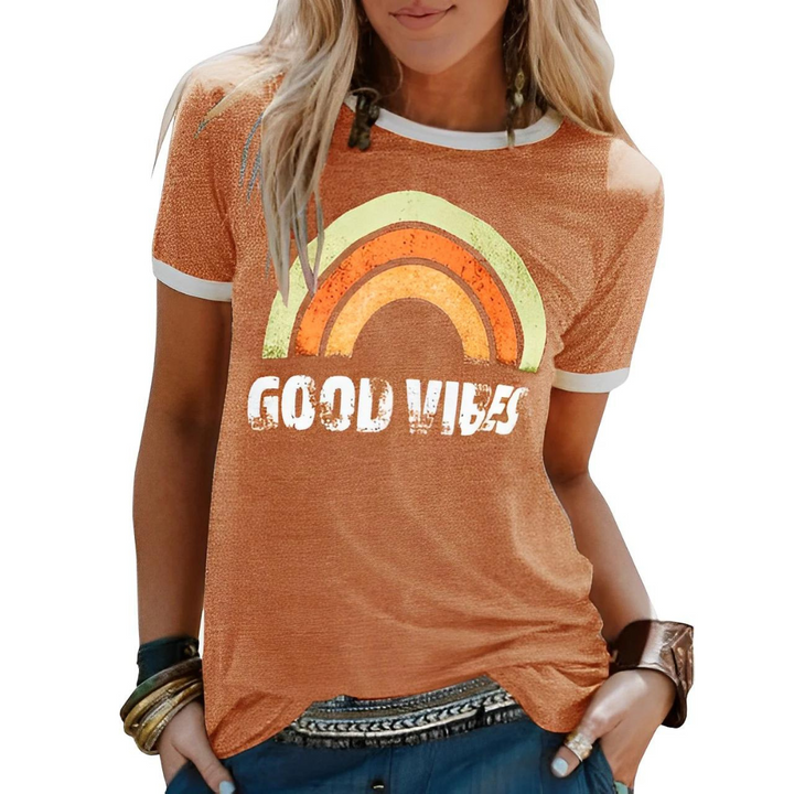 Women’s T-Shirt | Soft Cotton Feel | Versatile & Flattering Fit | Polyester Rayon