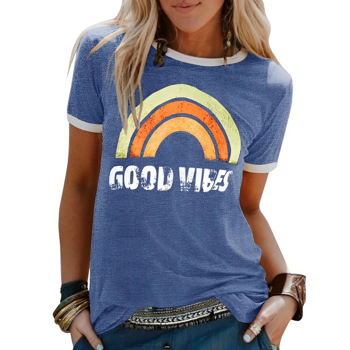 Women’s T-Shirt | Soft Cotton Feel | Versatile & Flattering Fit | Polyester Rayon