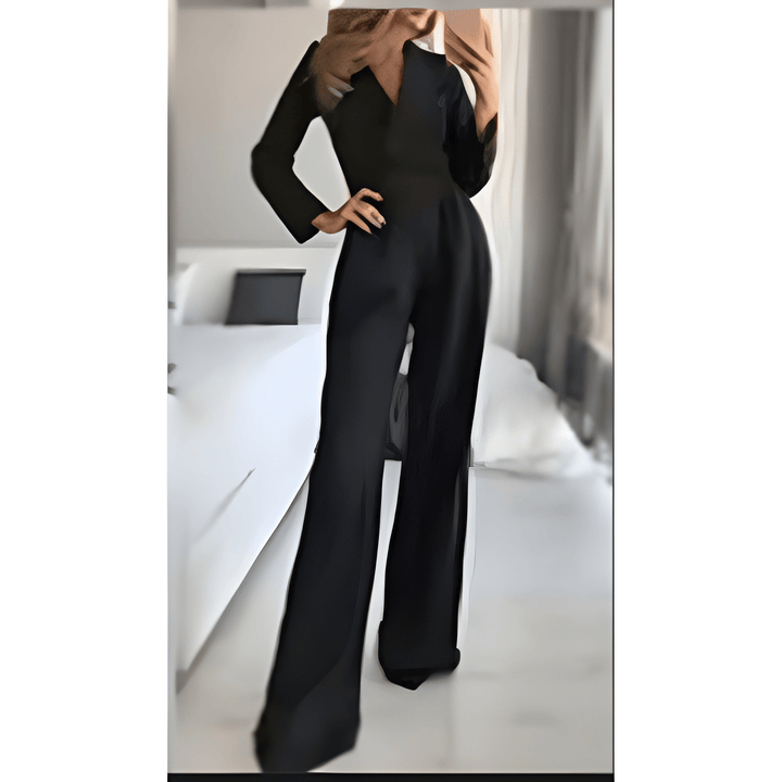 Women’s Jumpsuit | Wide Shoulder Straps | Flattering Fit | Acetate