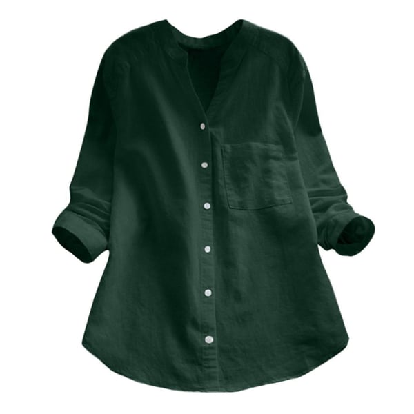 Women’s Casual Blouse | Loose Fit & Breathable Fabric | Everyday Elegance | Linen
