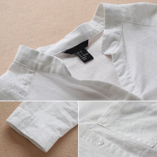 Women’s Casual Blouse | Loose Fit & Breathable Fabric | Everyday Elegance | Linen