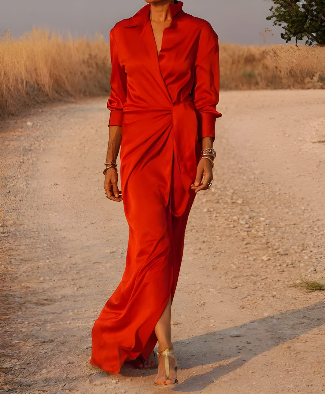 Women's Elegant Maxi Dress | Timeless Style | Flattering Fit | Polyester