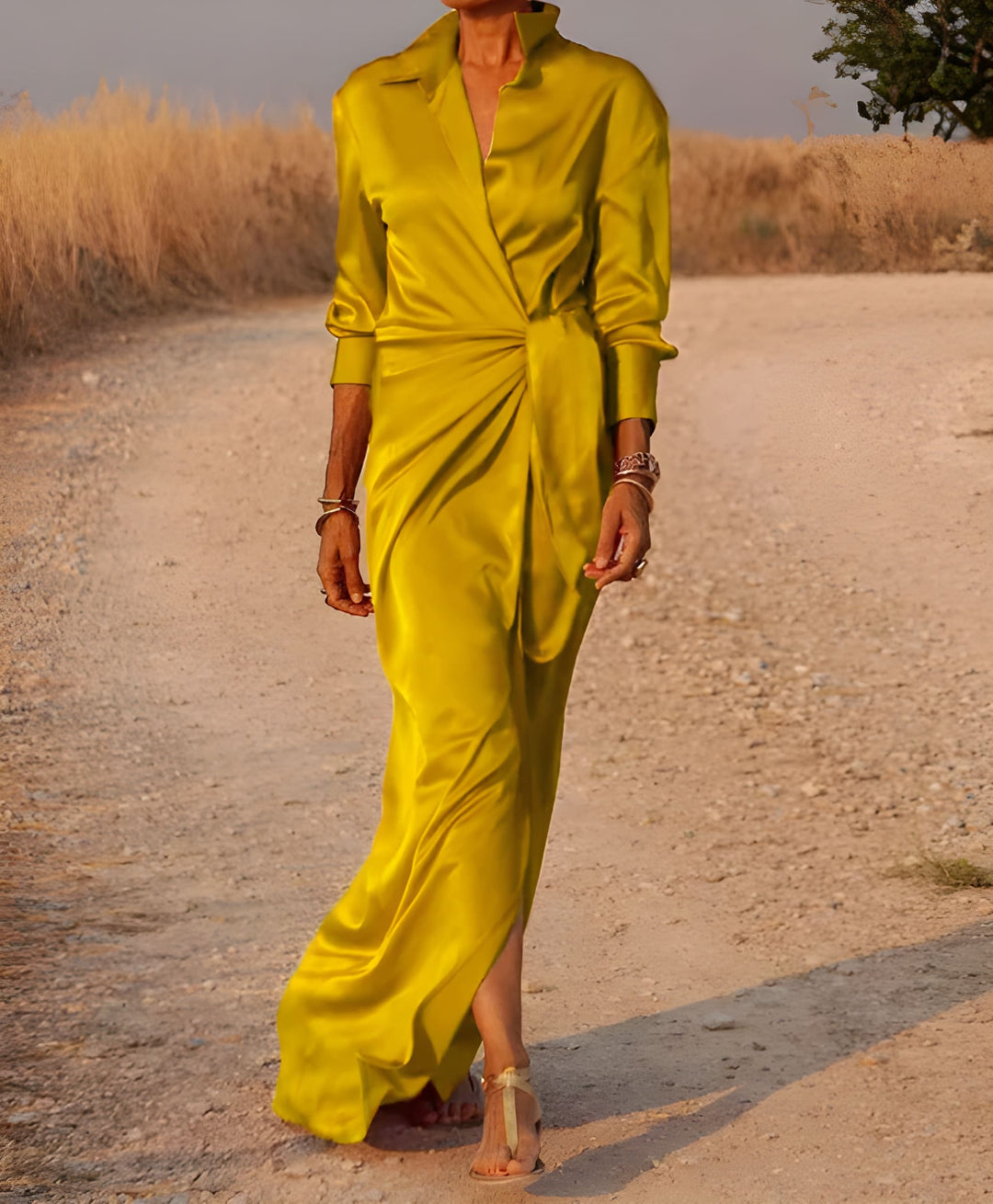 Women's Elegant Maxi Dress | Timeless Style | Flattering Fit | Polyester