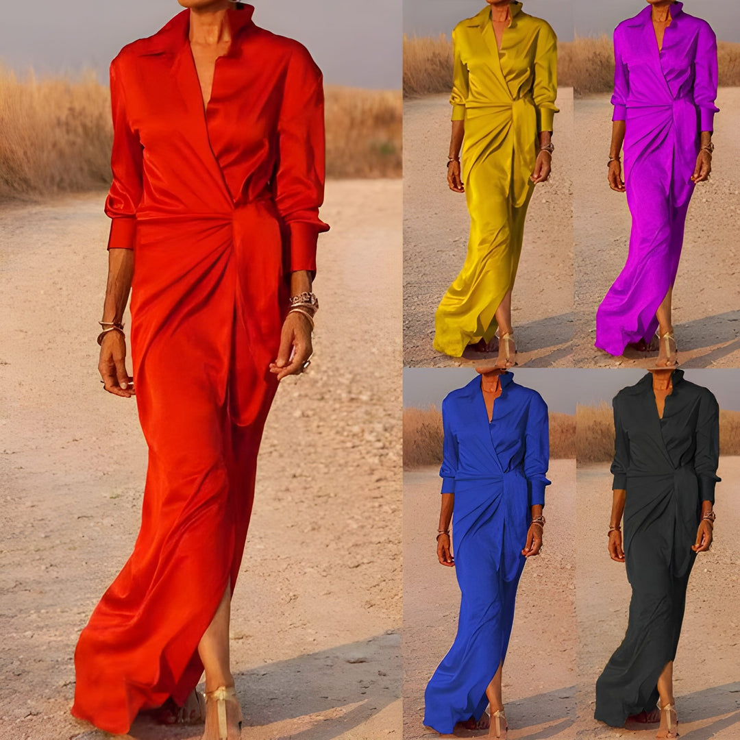 Women's Elegant Maxi Dress | Timeless Style | Flattering Fit | Polyester