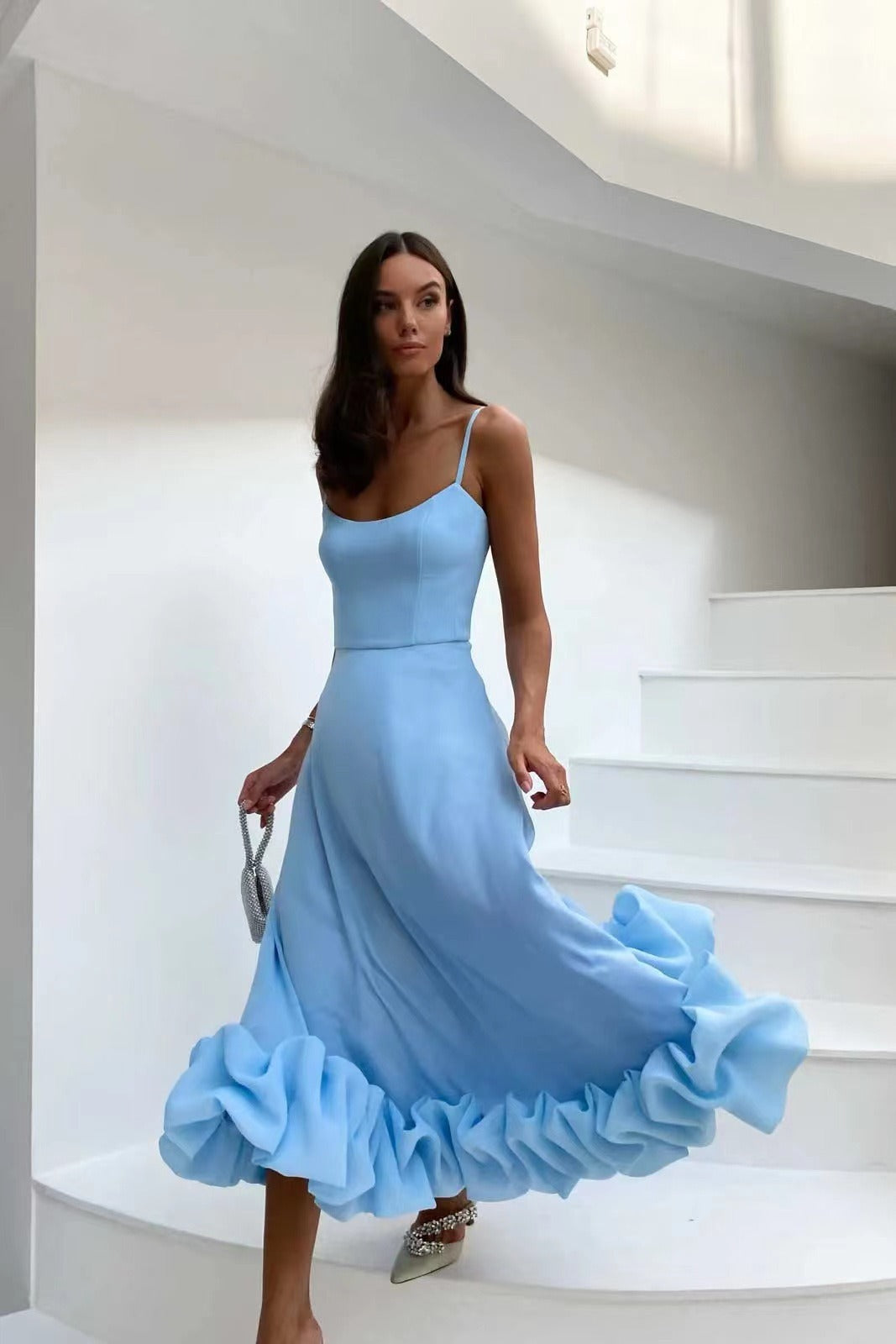 Women's Stylish Dress | Elegant Fit | Breathable Comfort | Summer Essential | Polyester