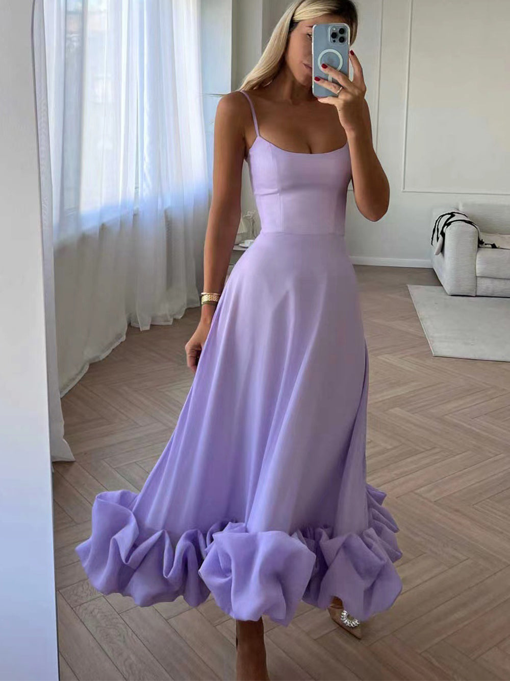 Women's Stylish Dress | Elegant Fit | Breathable Comfort | Summer Essential | Polyester