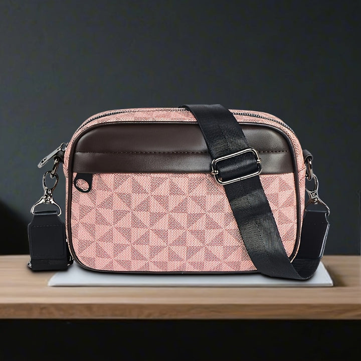 Men's Shoulder Bag | Compact & Stylish Square Design | For Business & Casual Use