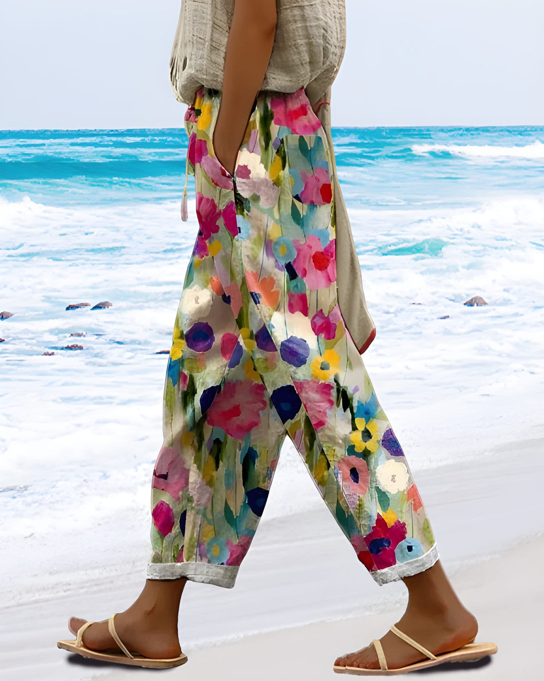 Women's Jogging Pants | Colorful & Stretchy | Vibrant Design | Soft Cotton Blend