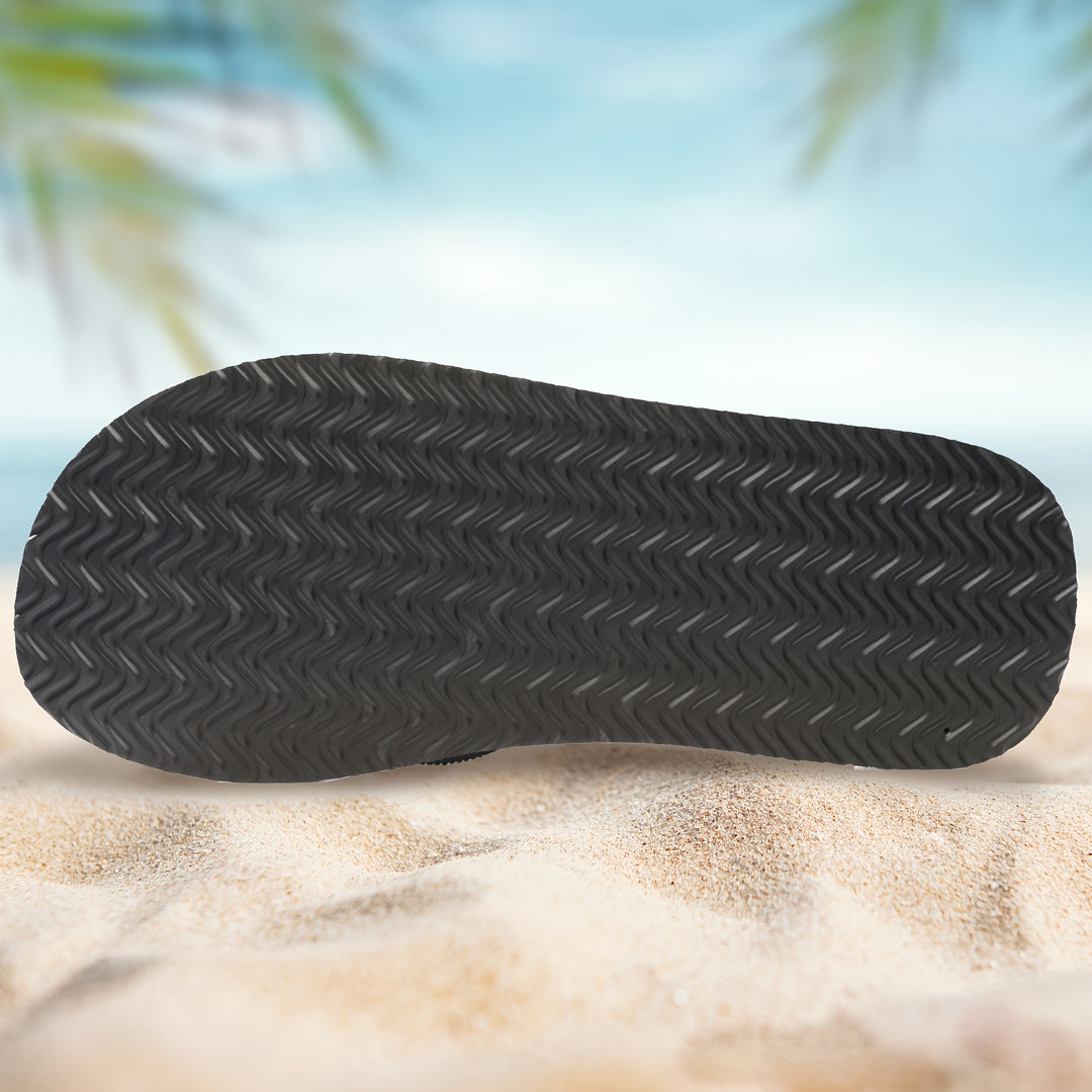 Men’s Slippers | Anti-Slip Braided Sole | Comfortable & Stylish | PU & EVA