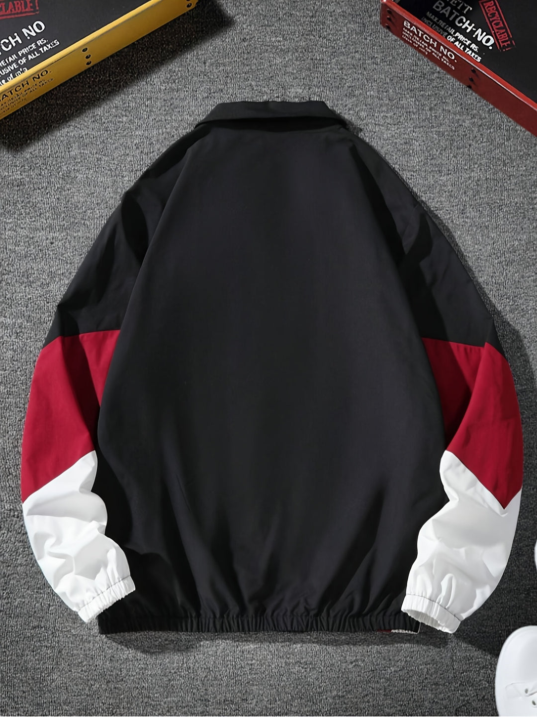 Men’s Jacket | Outdoor | Colorblock | Lightweight & Windproof | Spring/Fall