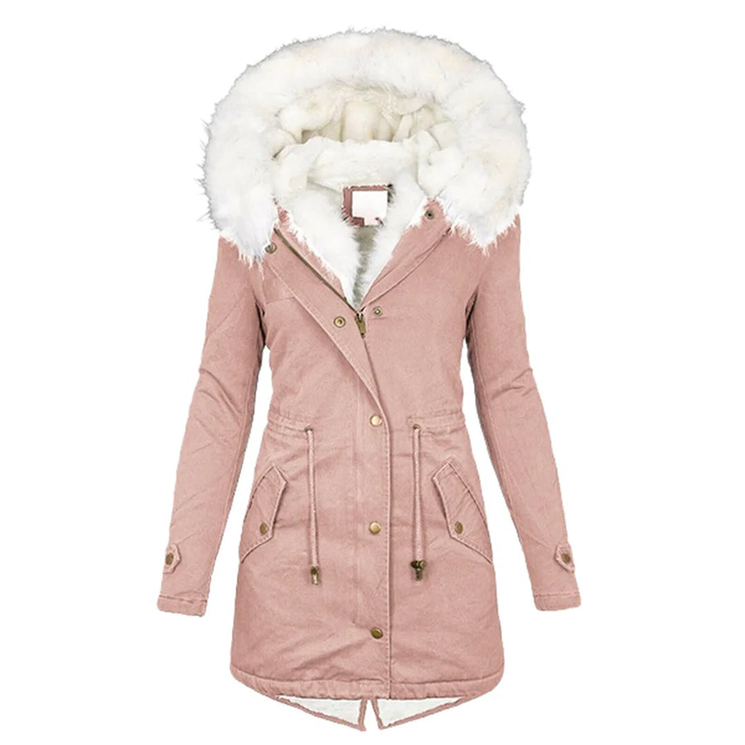 Women’s Long Winter Coat | Warm, Stylish & Waterproof | Polyester