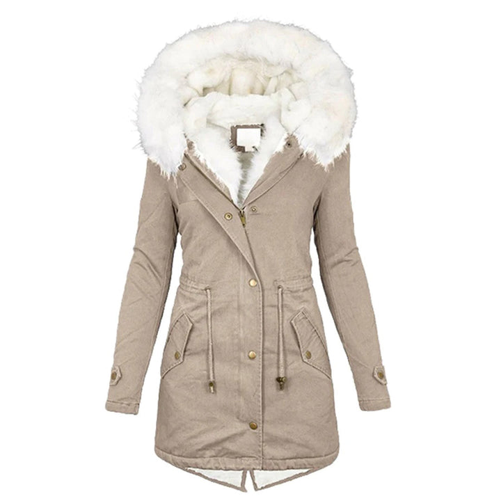 Women’s Long Winter Coat | Warm, Stylish & Waterproof | Polyester
