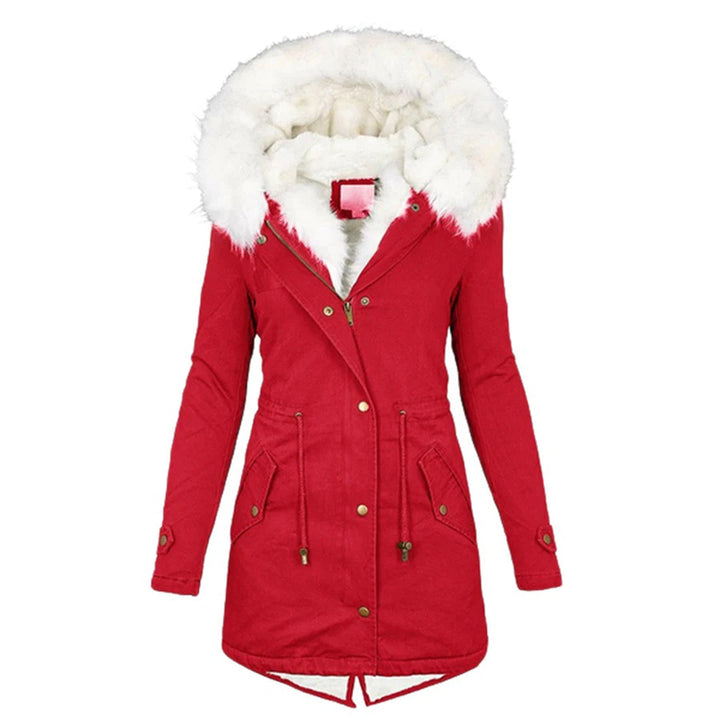 Women’s Long Winter Coat | Warm, Stylish & Waterproof | Polyester
