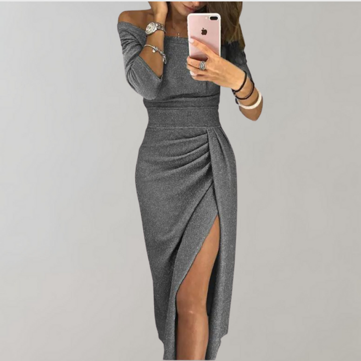 Women’s Summer Dress | Short Sleeves | Perfect for Parties & Weddings | Polyester & Nylon