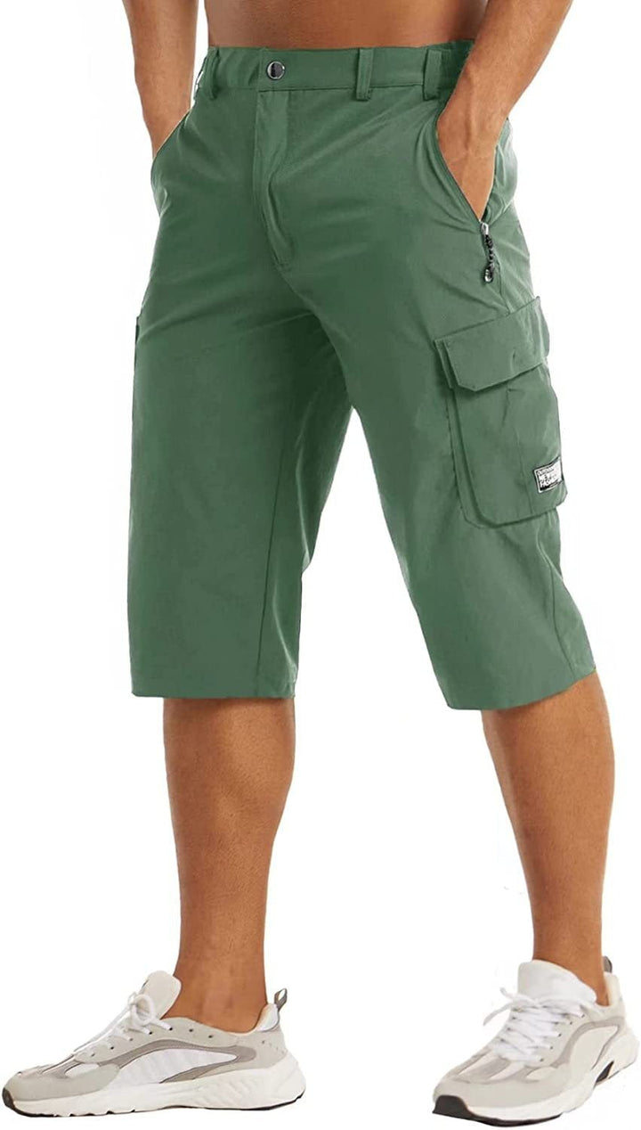 Men’s Cargo Shorts | Functional Style with Multiple Pockets | Breathable Poly-Cotton