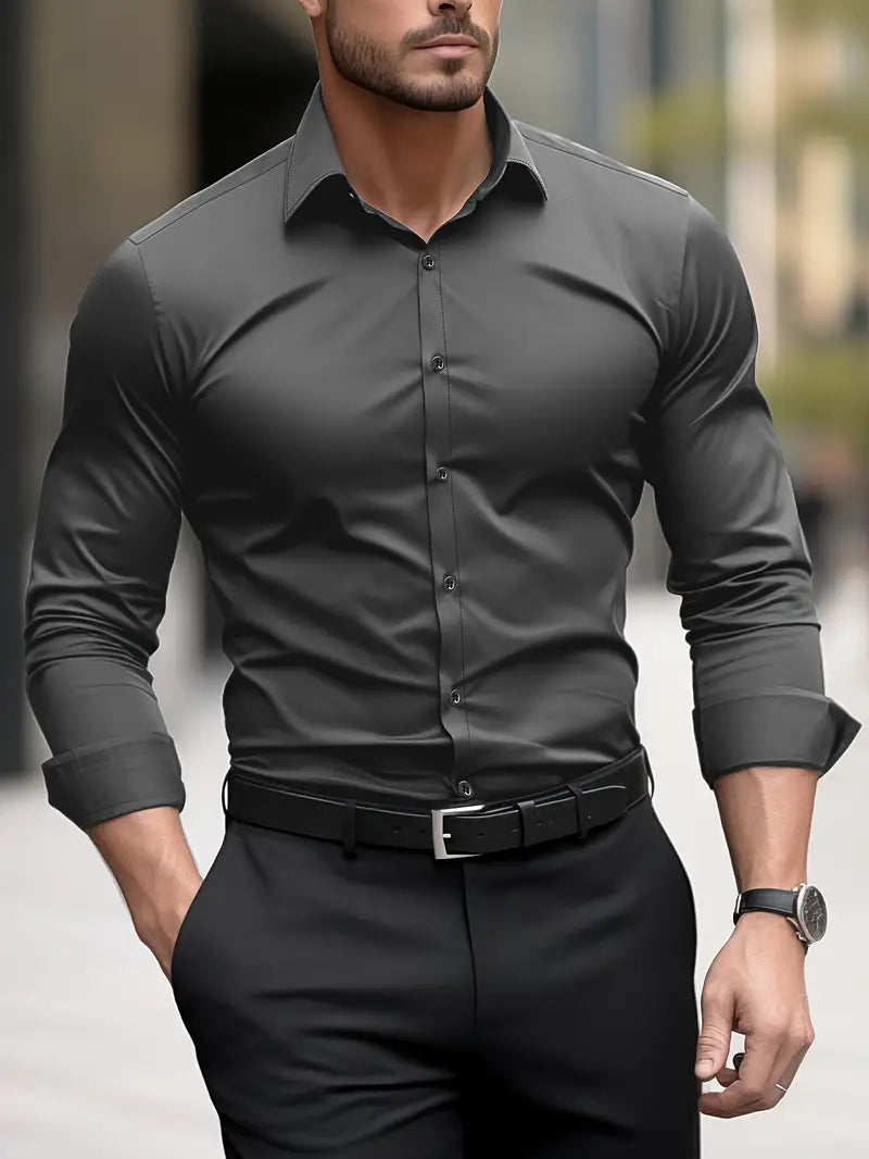 Men’s Shirt | Modern & Unique Design | Premium Poly-Cotton | Casual & Formal Wear