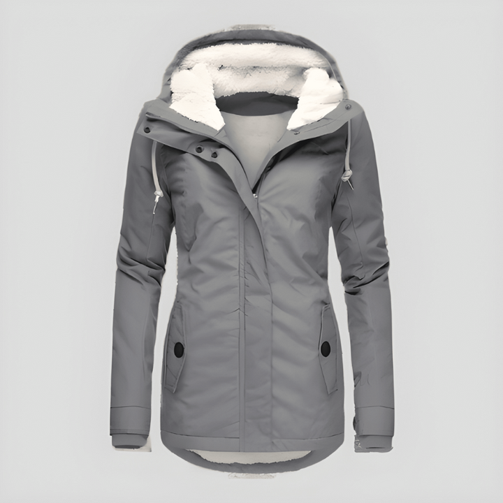 Women’s Winter Parka | Mid-Length Hooded Coat | Warm Casual Jacket