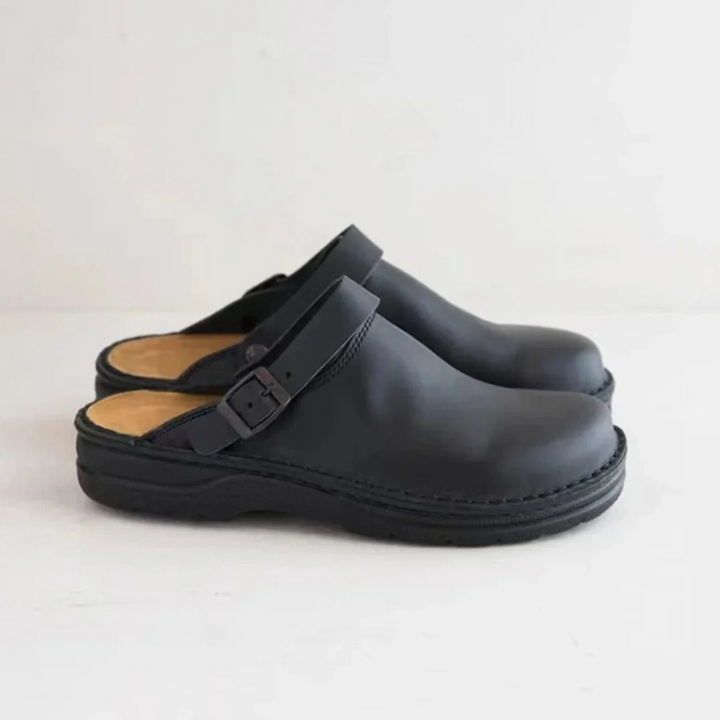 Men’s Slipppers | Casual Slip-On | Buckle Strap Open Toe Shoes